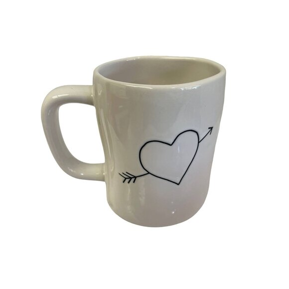 RAE Dunn Coffee Ceramic Mug Artisan I'm Yours Heart  5.25"W x 3.25"L x 4.5"H - Picture 2 of 4